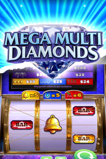 Играть Mega Multi Diamonds без регистрации | Вулкан Неон бесплатные игры