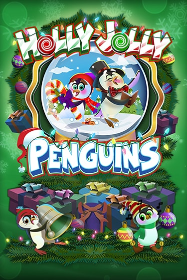 Играть Holly Jolly Penguins без регистрации | Вулкан Неон бесплатные игры